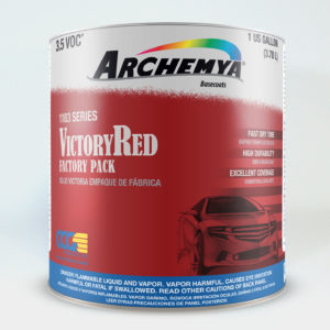 Victory Red Basecoat with Reducer Gallon (Basecoat Only) Car Auto